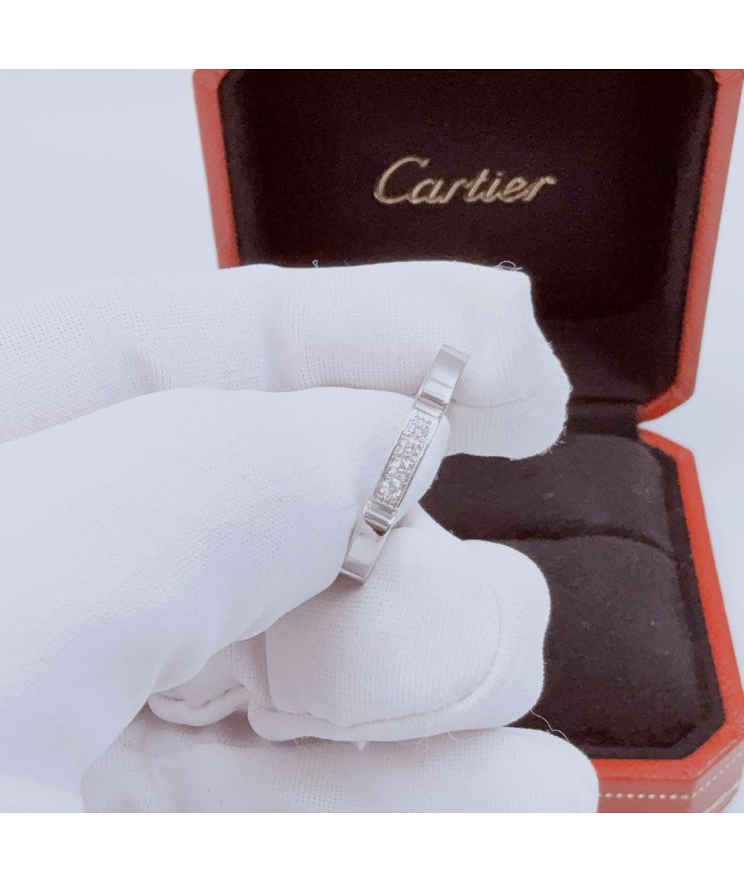 CARTIER Белое кольцо из белого золота, фото 3