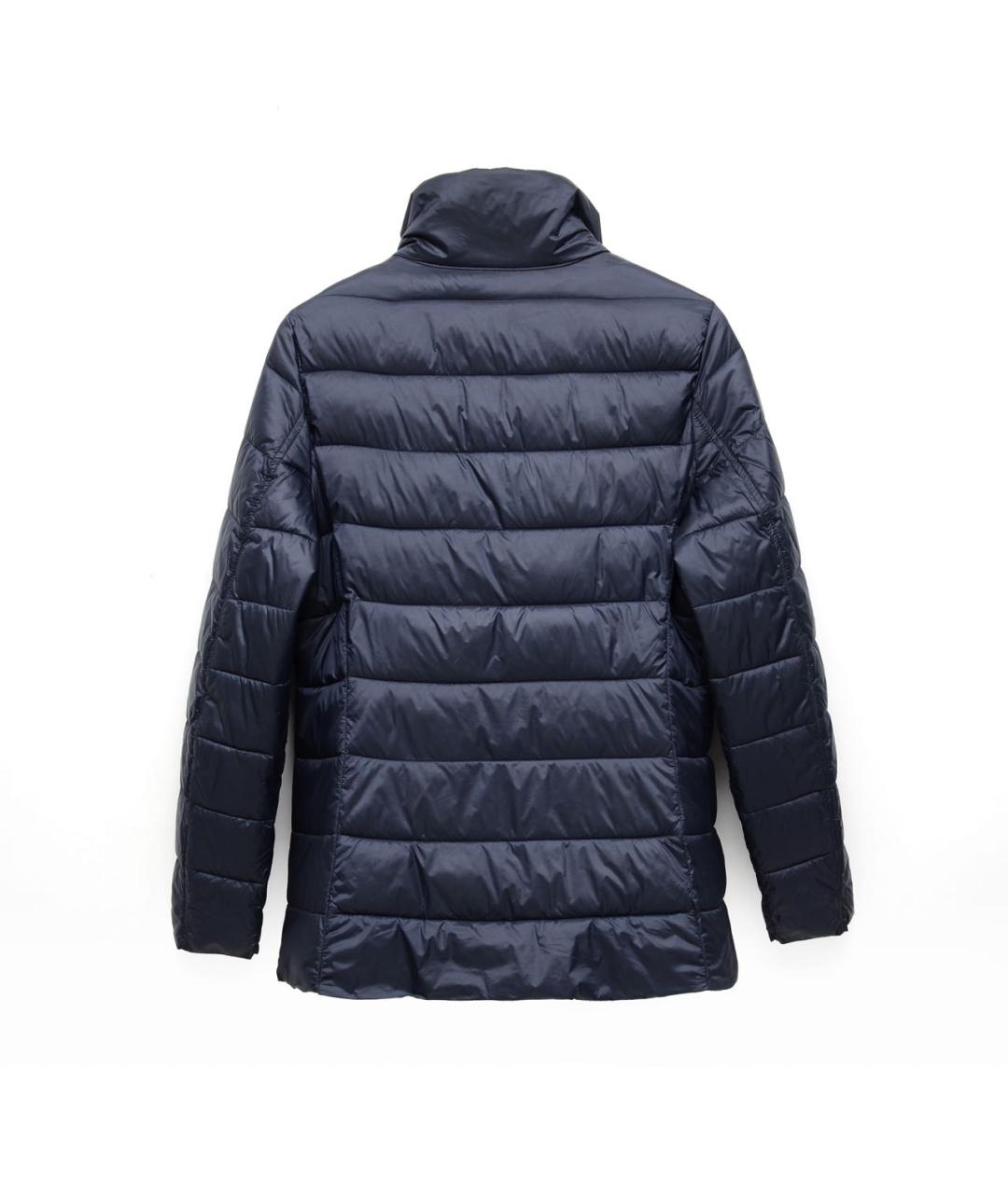 BARBOUR Темно-синий полиэстеровый пуховик, фото 2