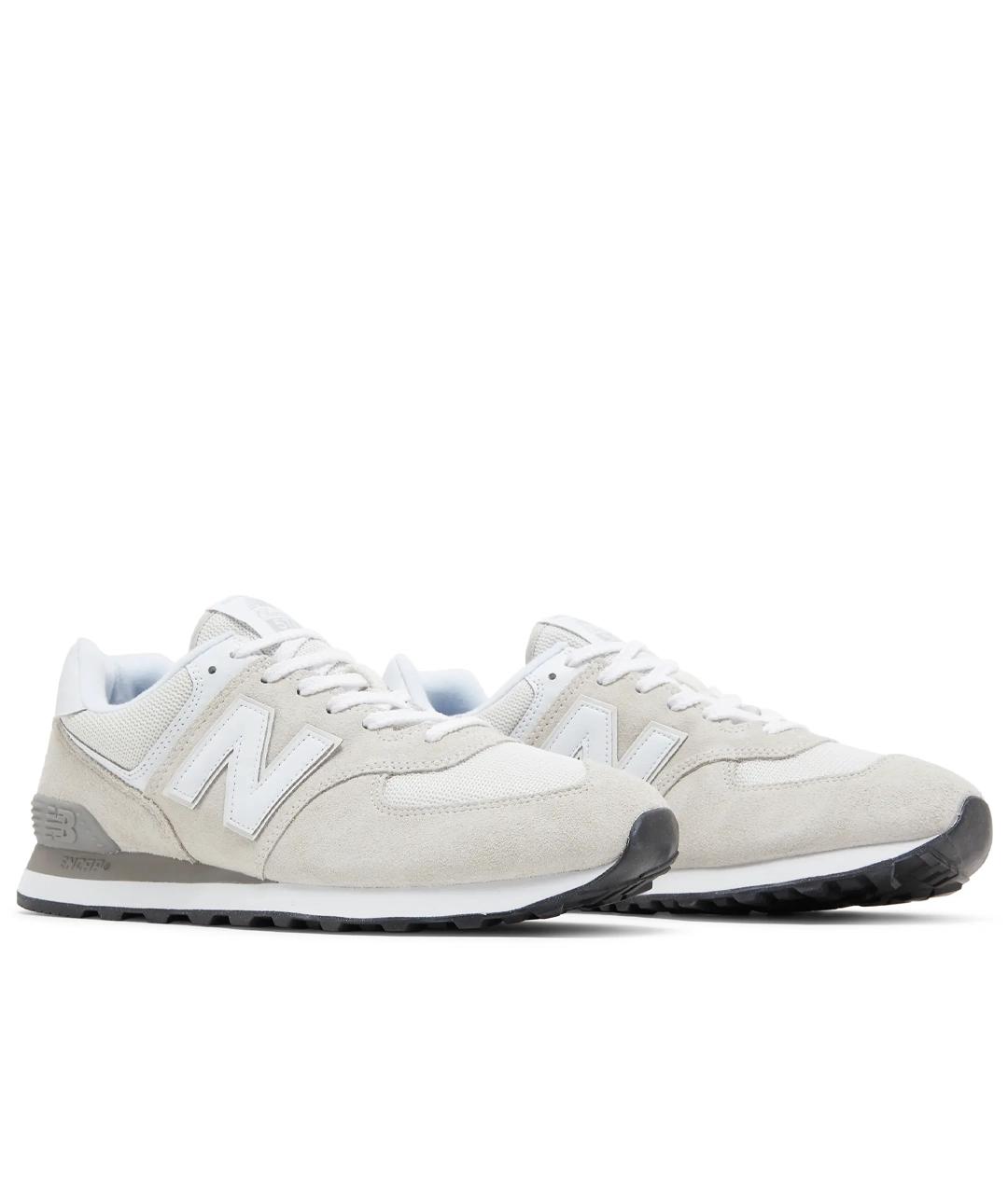 NEW BALANCE Бежевые нубуковые кроссовки, фото 2