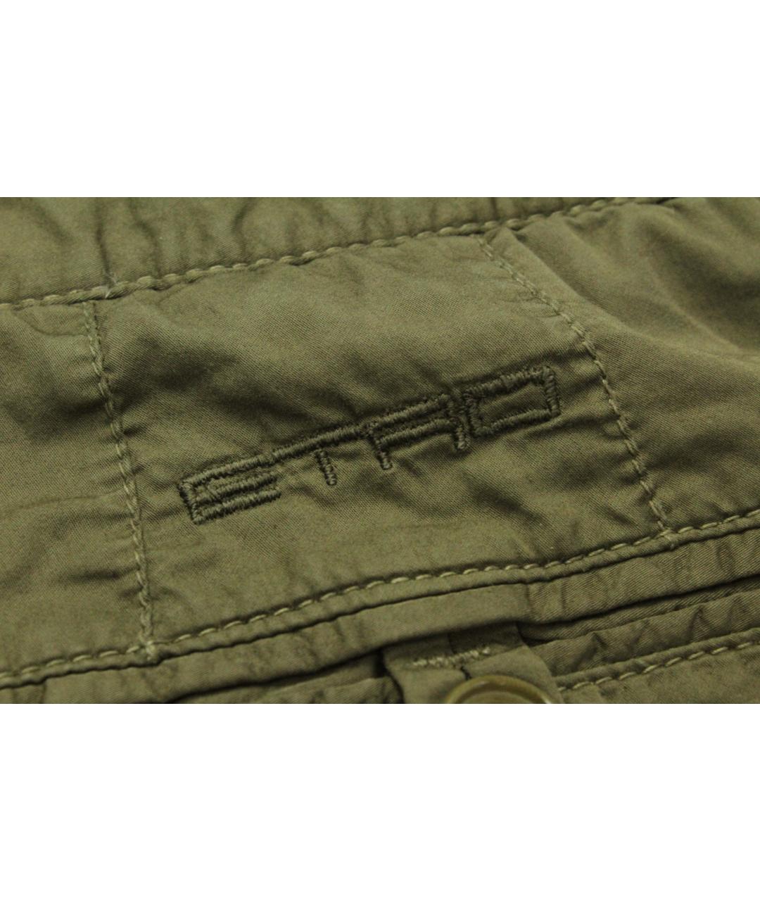 ETRO Коричневые хлопковые шорты, фото 4