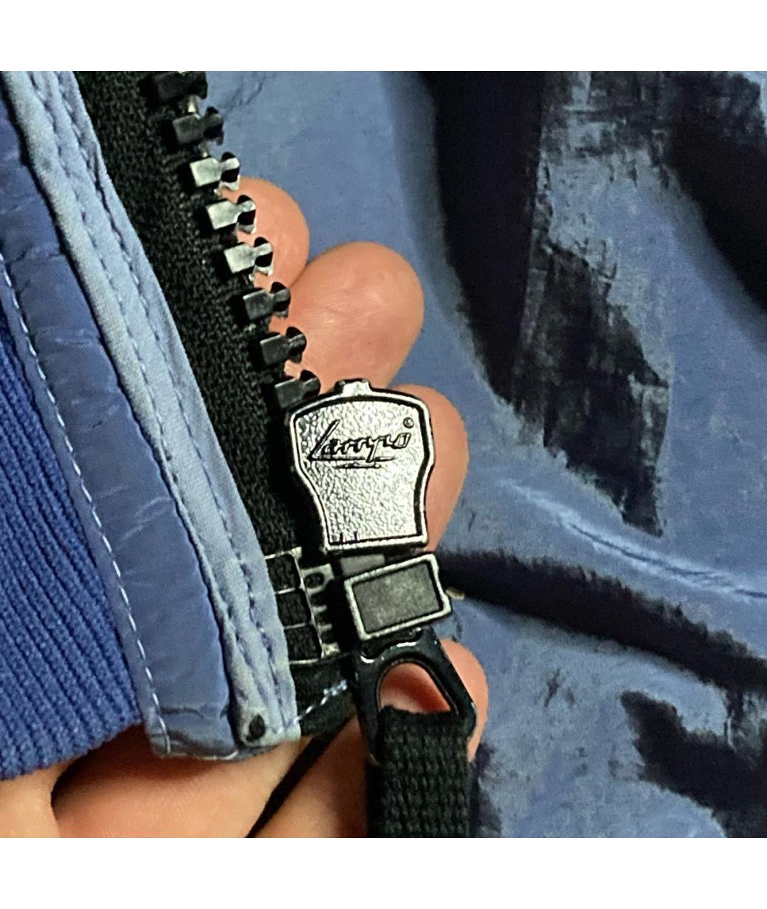 STONE ISLAND Синяя полиамидовая куртка, фото 5