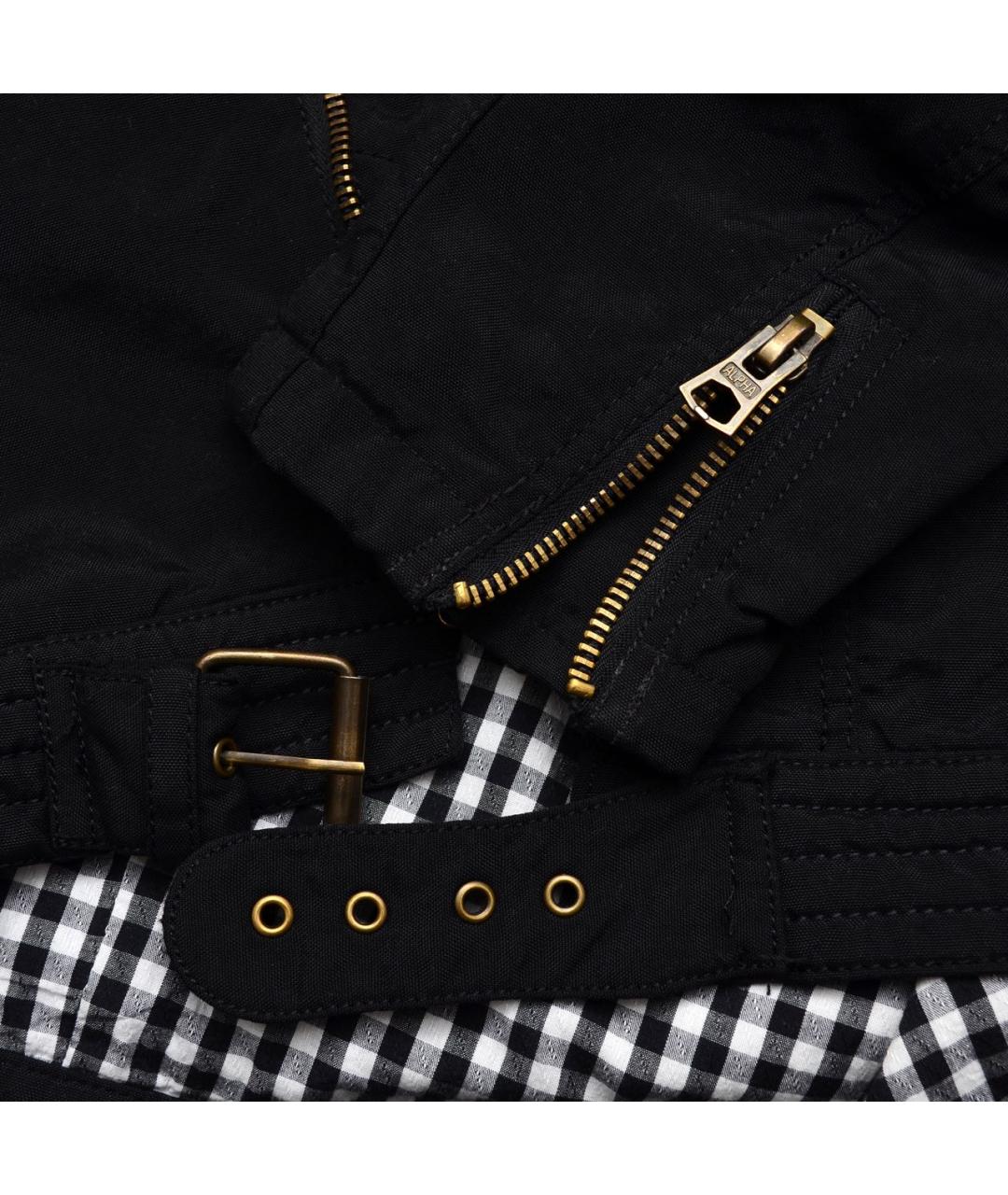 ALPHA INDUSTRIES Черная полиэстеровая куртка, фото 7