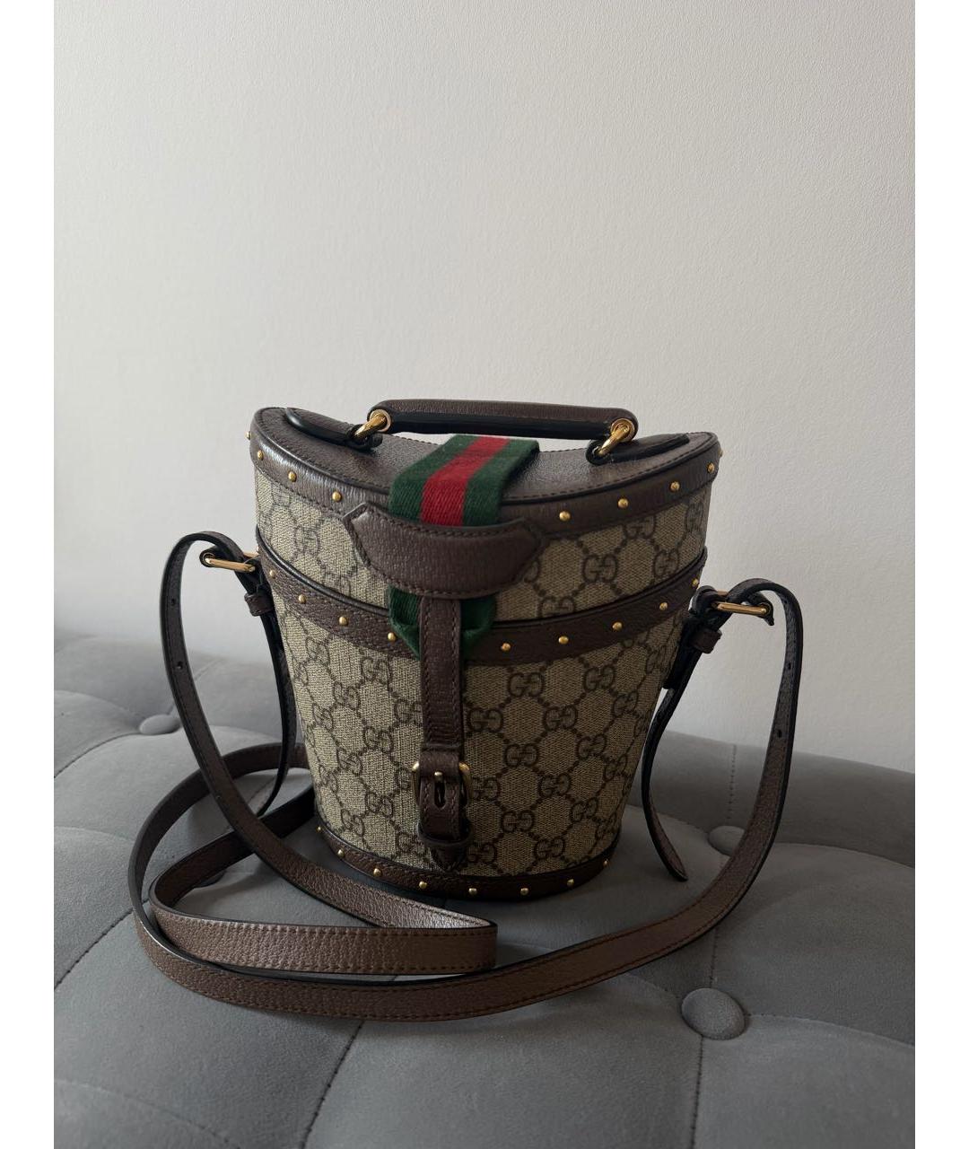 GUCCI Бежевая сумка через плечо, фото 2