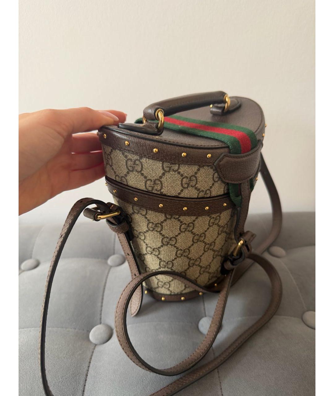 GUCCI Бежевая сумка через плечо, фото 3