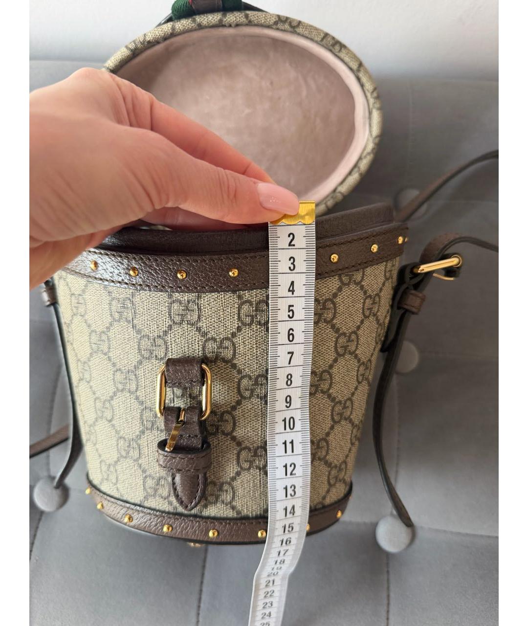 GUCCI Бежевая сумка через плечо, фото 6