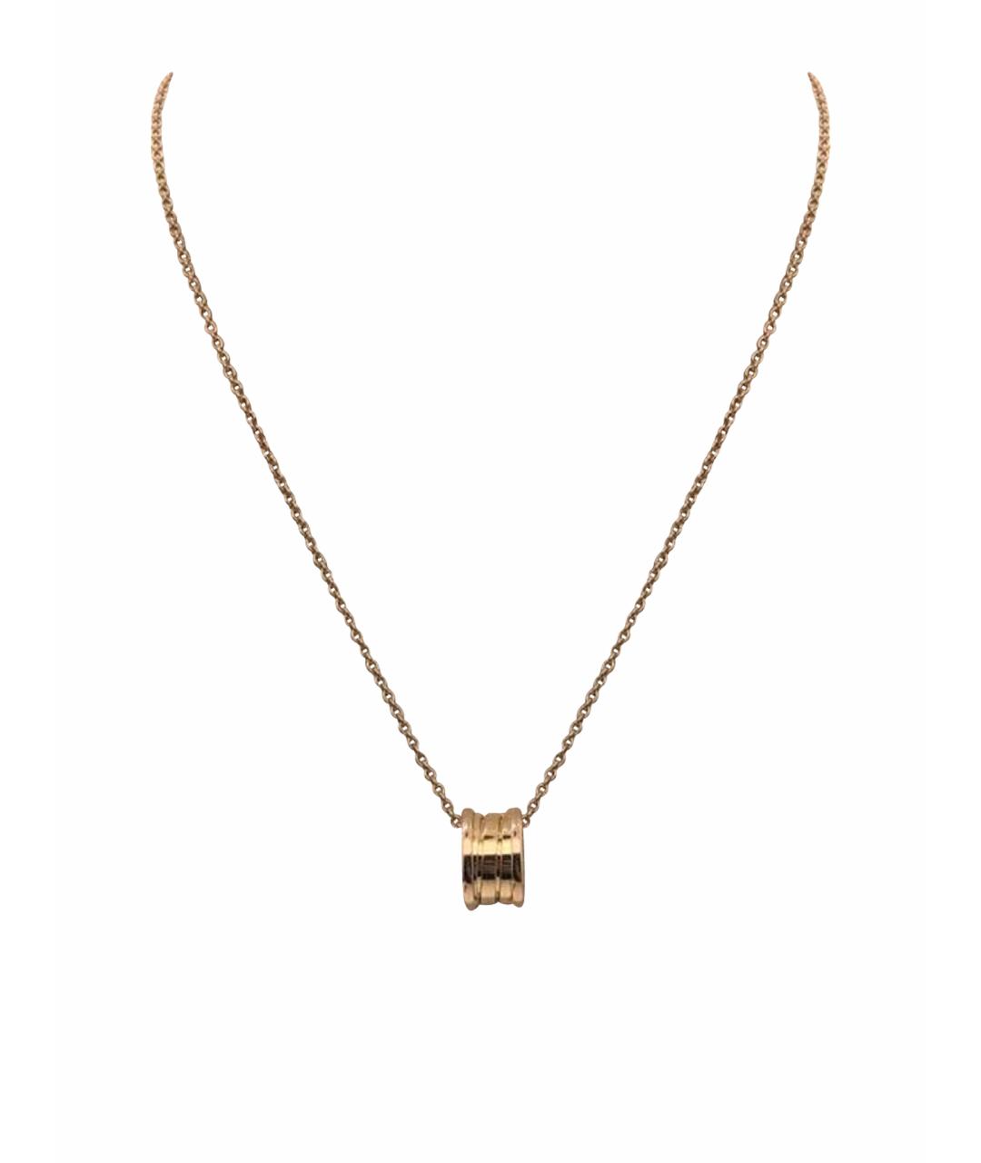 BVLGARI Золотое колье из розового золота, фото 1