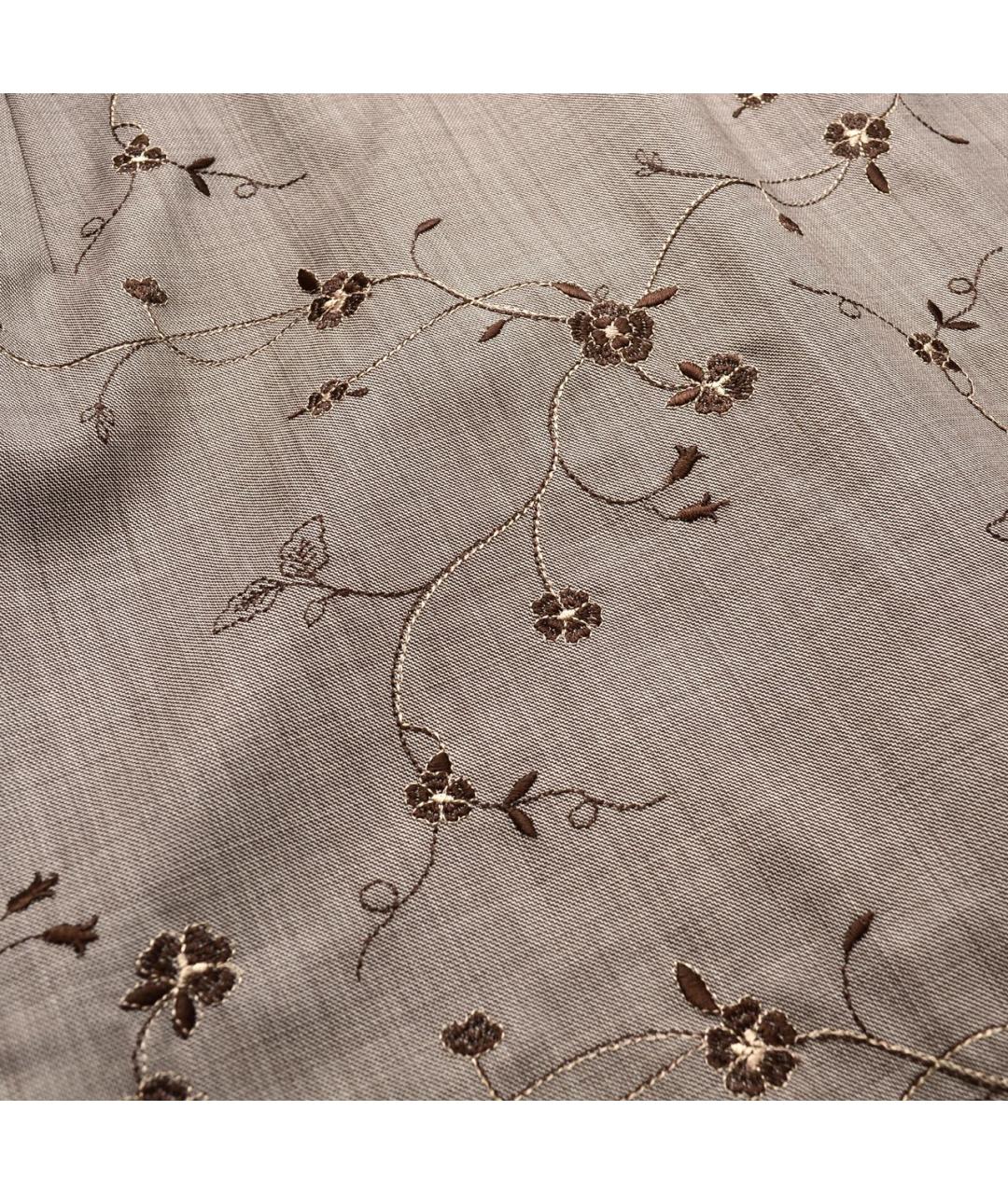 ESCADA Бежевая шерстяная юбка миди, фото 6