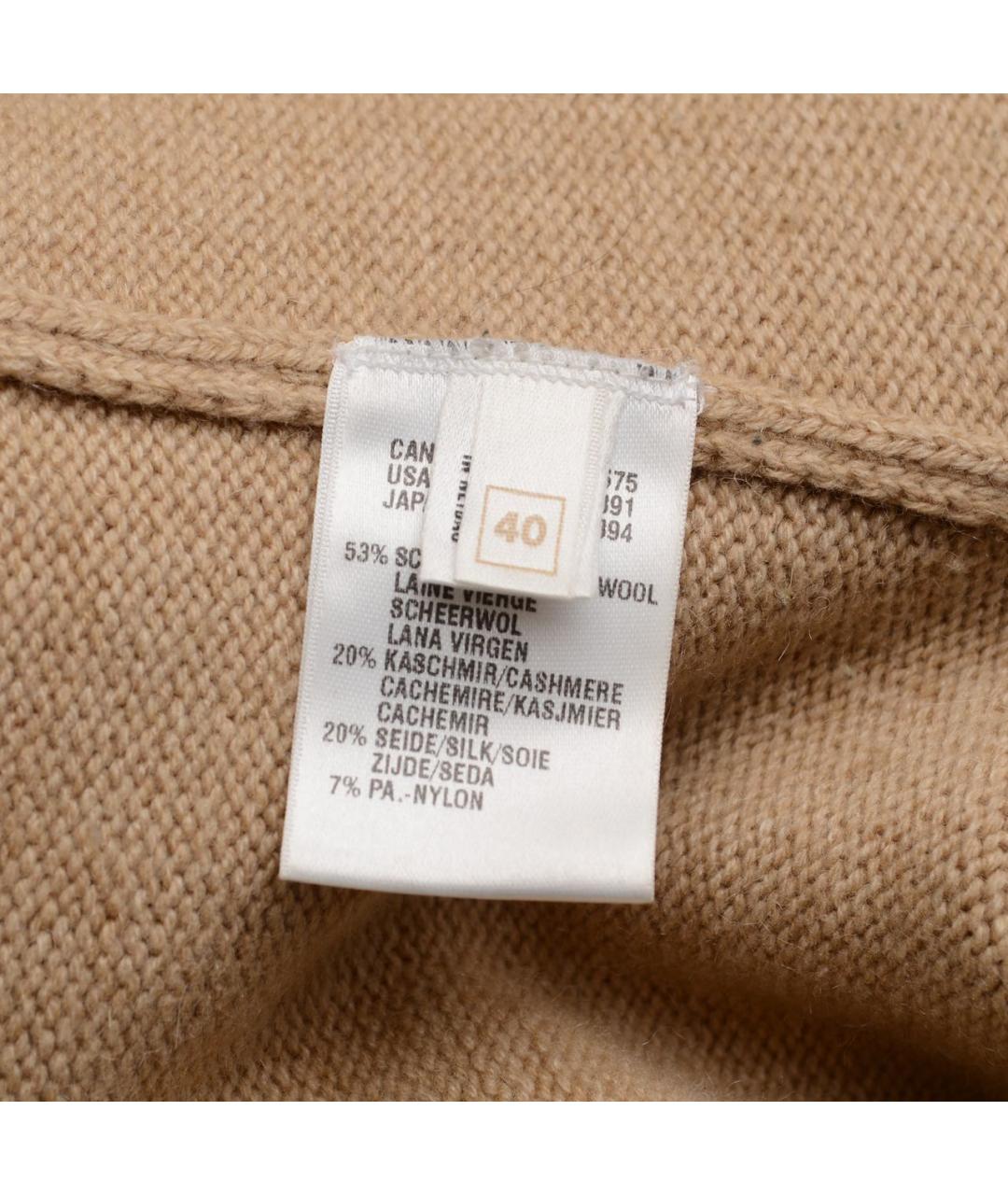 ESCADA Бежевый кашемировый кардиган, фото 5