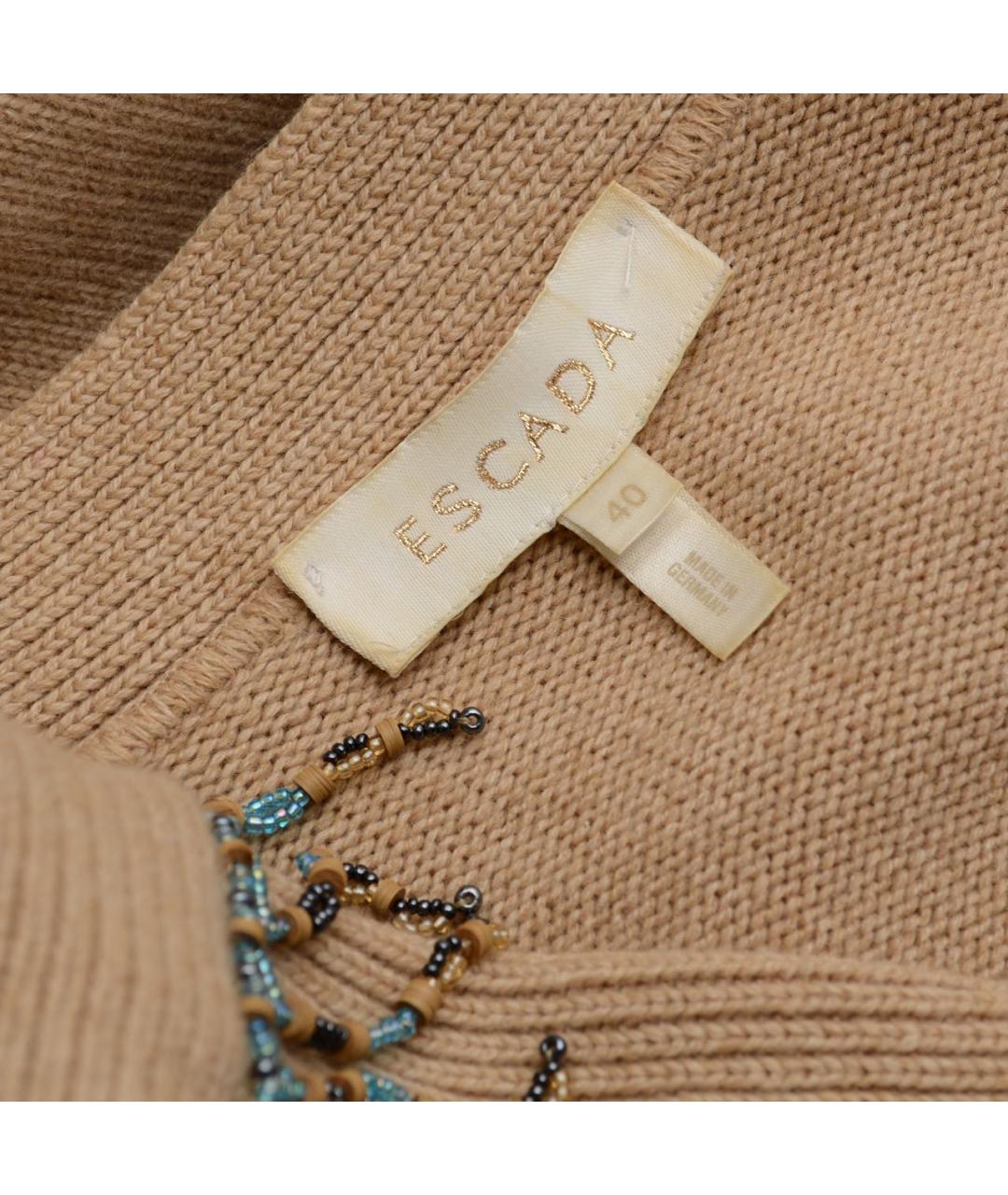 ESCADA Бежевый кашемировый кардиган, фото 4