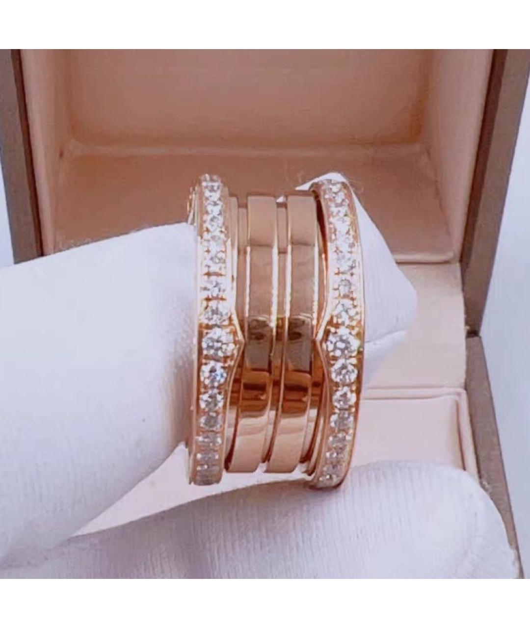 BVLGARI Розовое кольцо из розового золота, фото 2