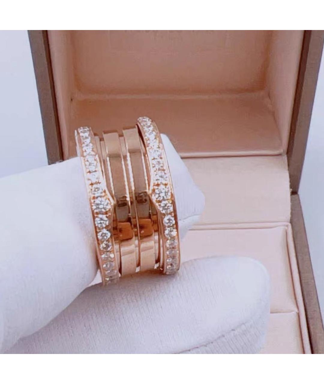 BVLGARI Розовое кольцо из розового золота, фото 5