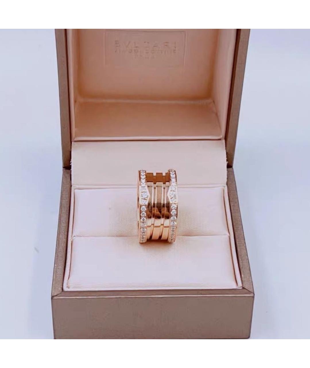 BVLGARI Розовое кольцо из розового золота, фото 6