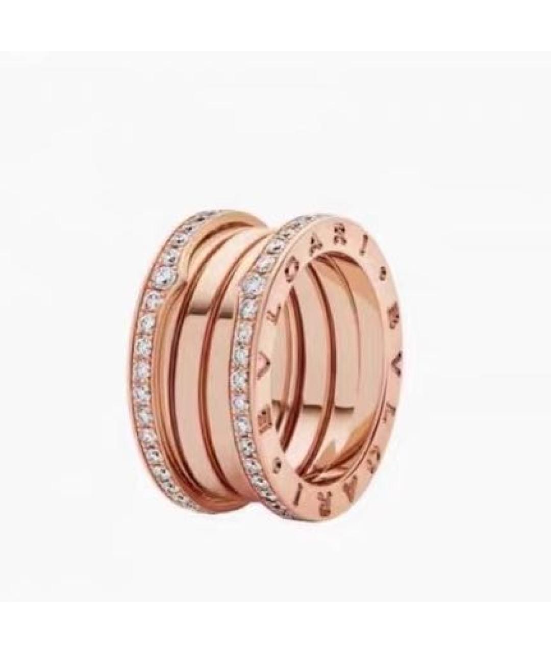 BVLGARI Розовое кольцо из розового золота, фото 7