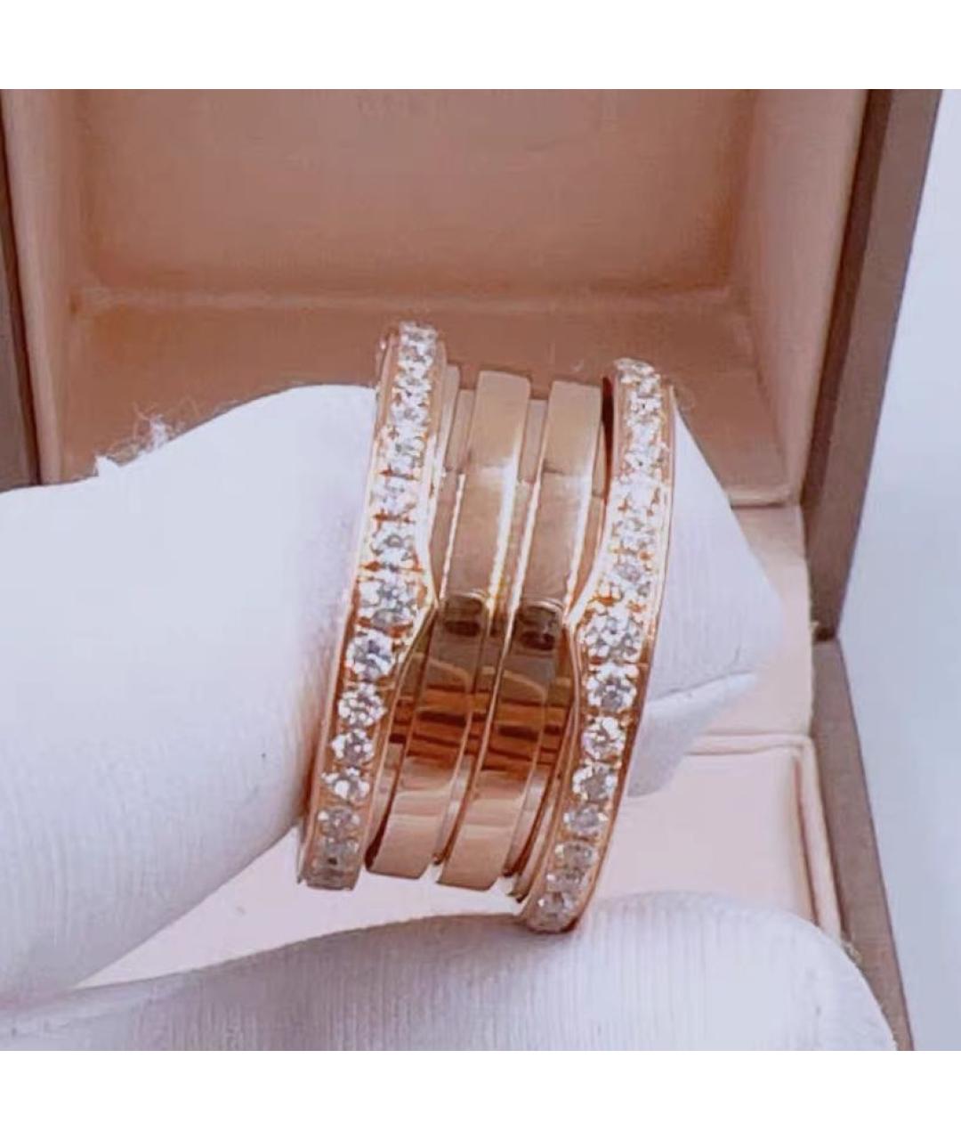 BVLGARI Розовое кольцо из розового золота, фото 4