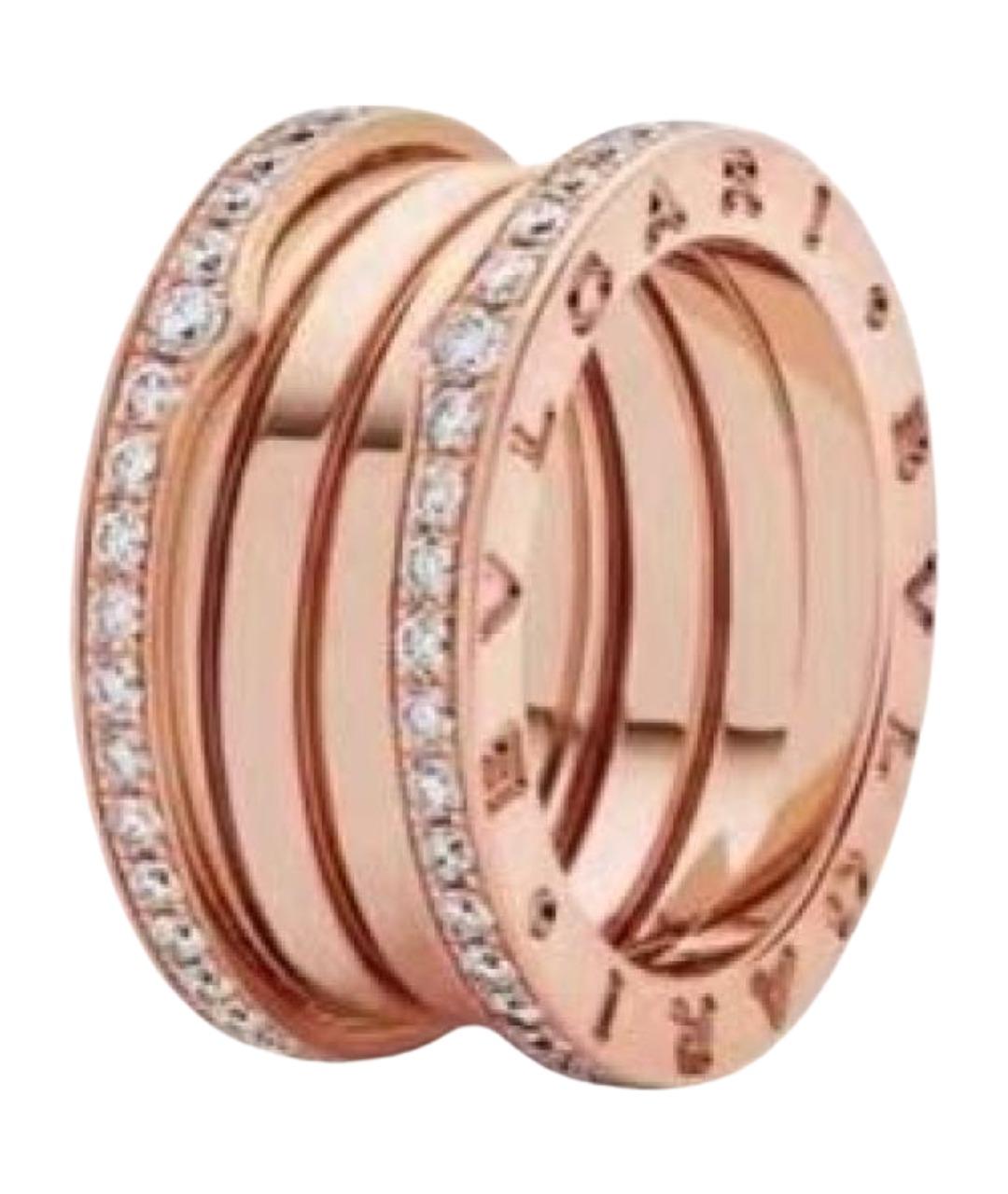 BVLGARI Розовое кольцо из розового золота, фото 1