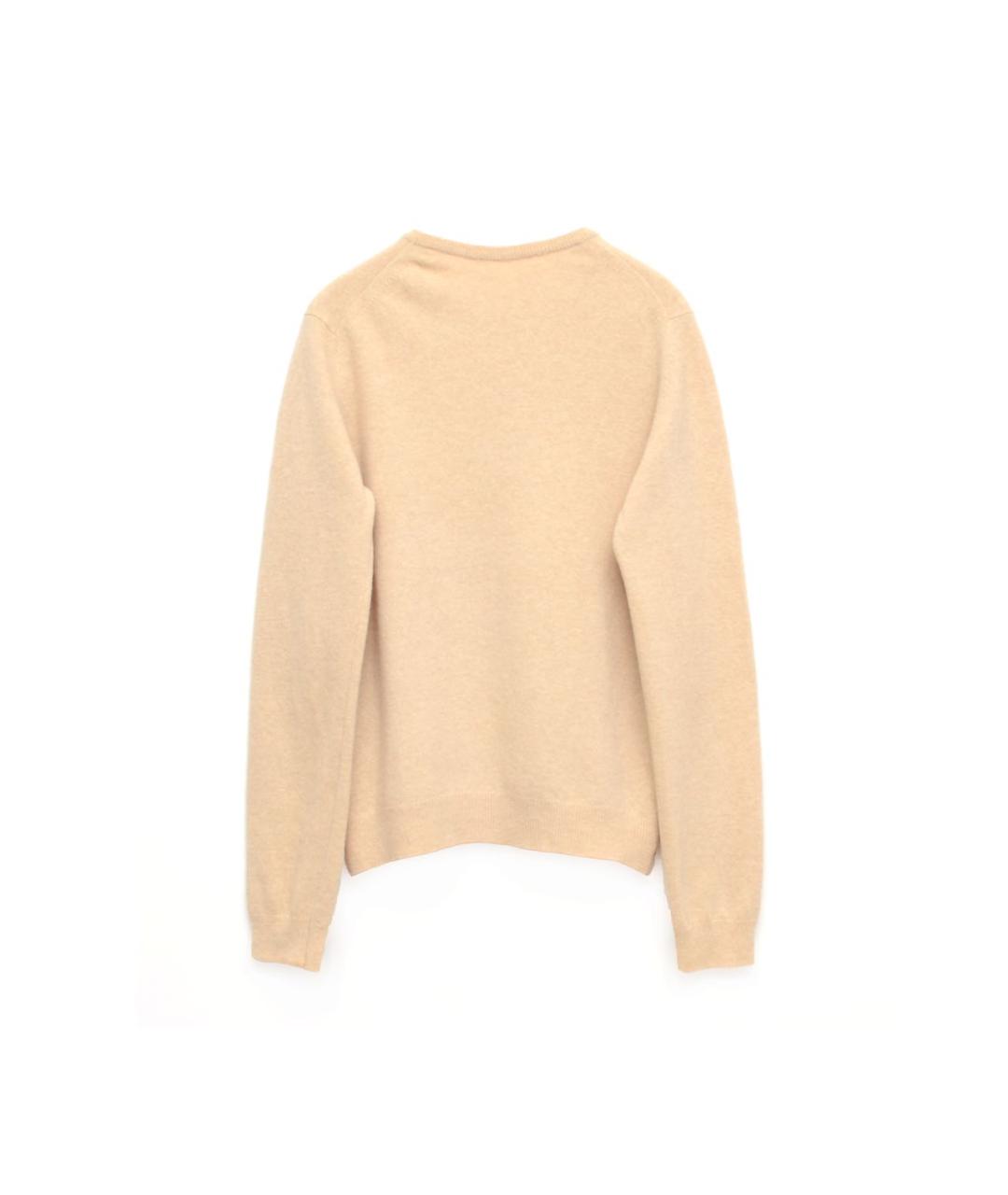 BURBERRY Бежевый шерстяной кардиган, фото 2