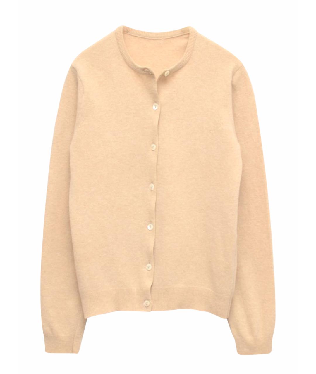 BURBERRY Бежевый шерстяной кардиган, фото 1