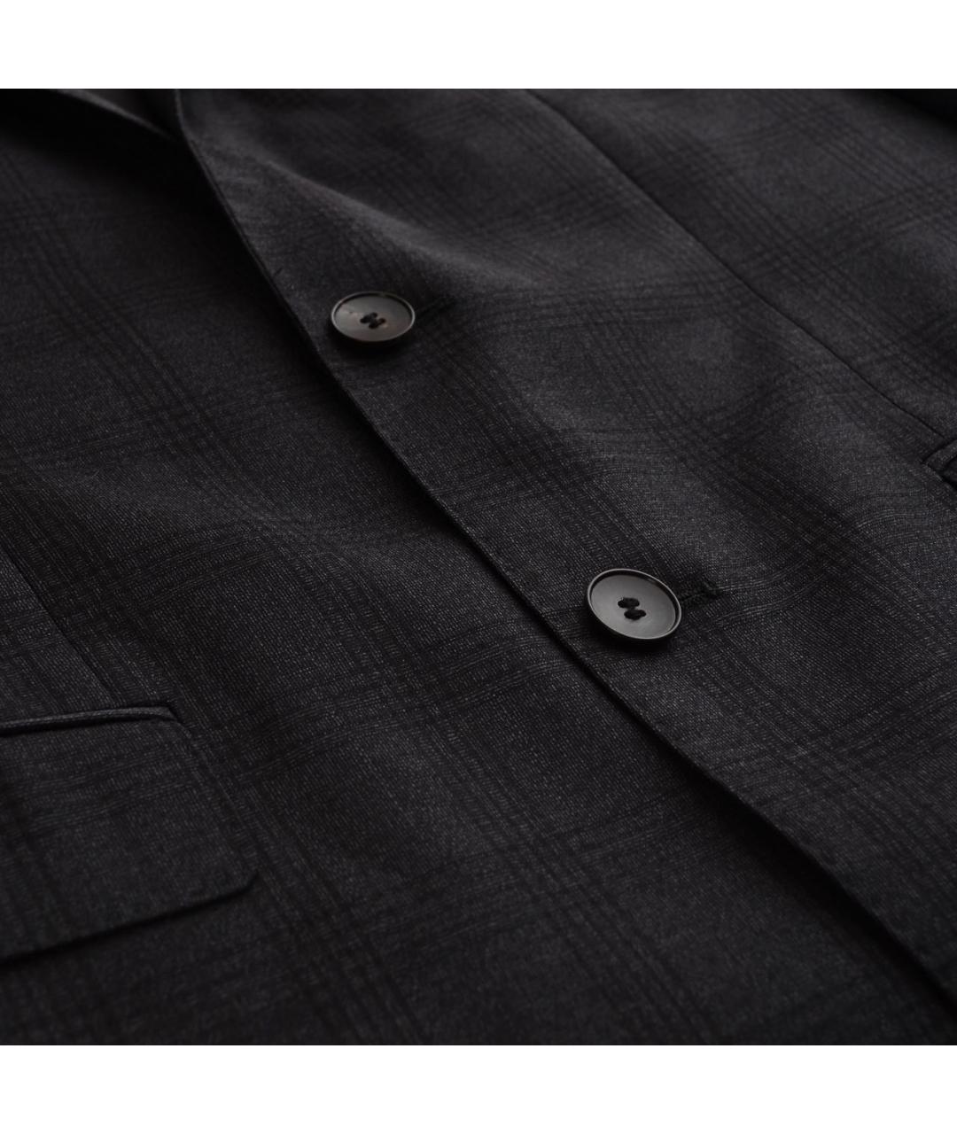 HUGO BOSS Антрацитовый шерстяной пиджак, фото 4