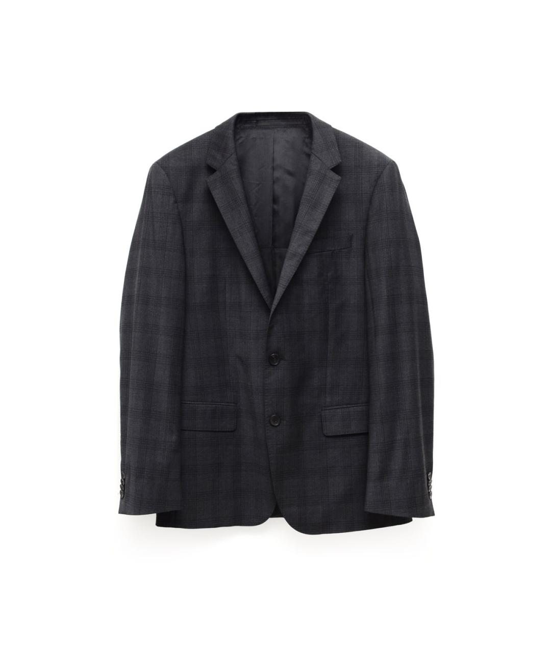 HUGO BOSS Антрацитовый шерстяной пиджак, фото 8