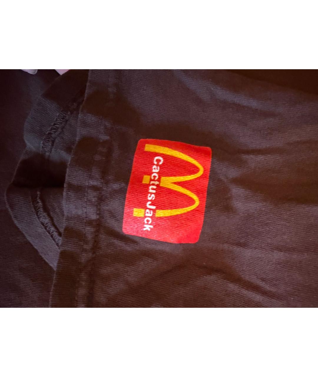 CACTUS JACK BY TRAVIS SCOTT Коричневая хлопковая футболка, фото 4