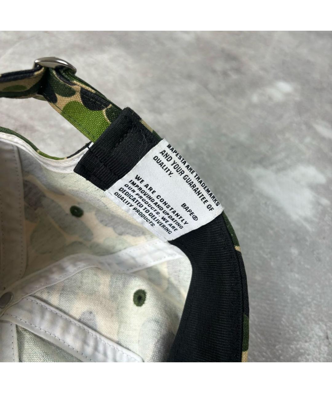 BAPE Зеленая хлопковая кепка/бейсболка, фото 6