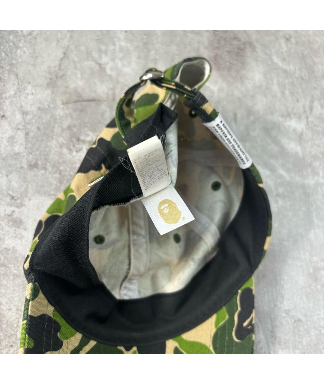 BAPE Зеленая хлопковая кепка/бейсболка, фото 7