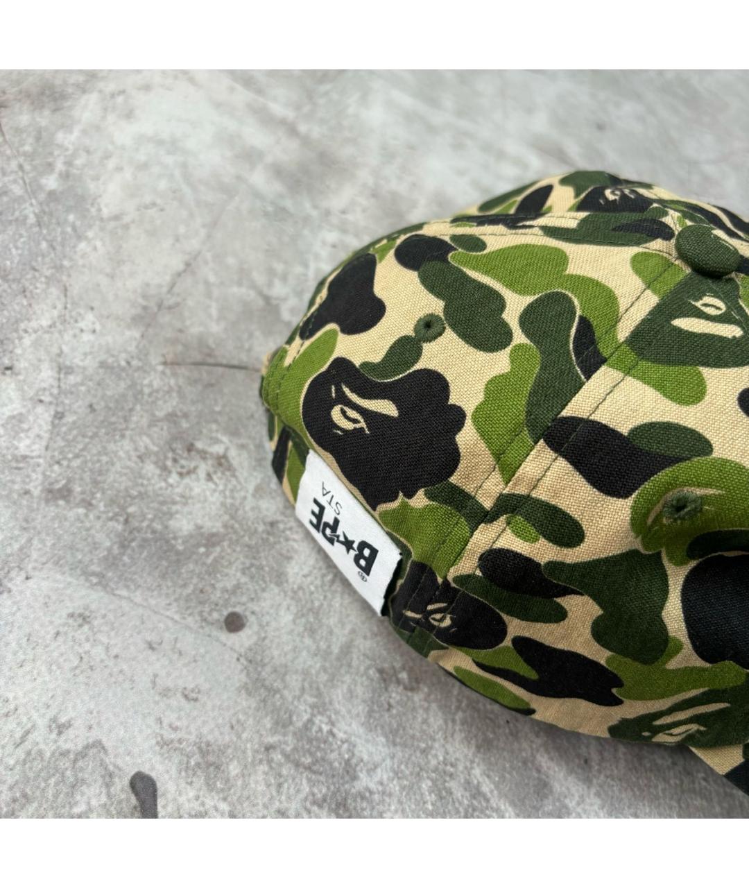 BAPE Зеленая хлопковая кепка/бейсболка, фото 3