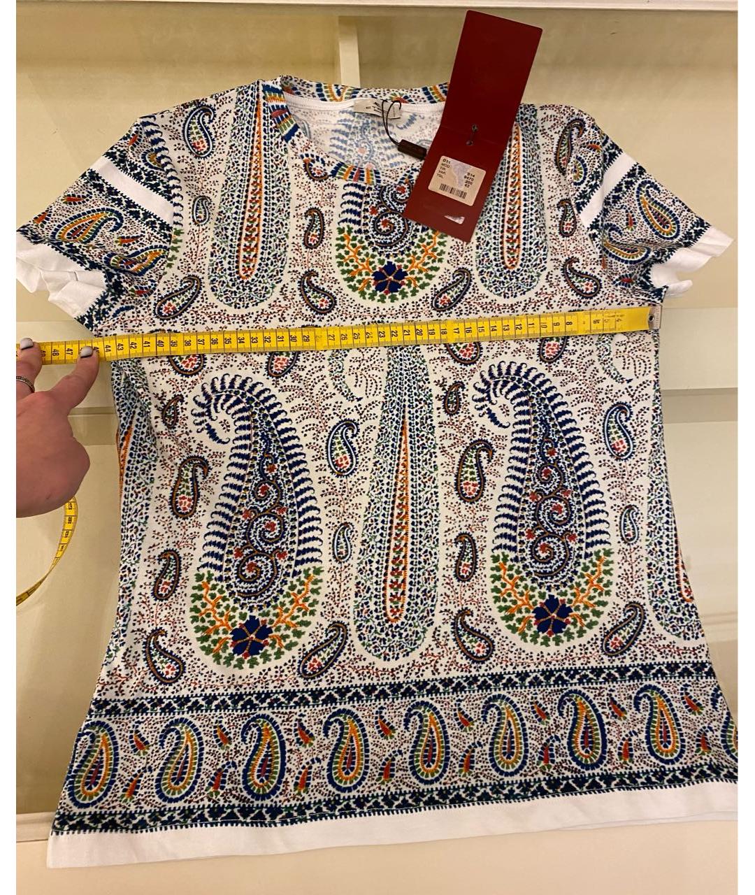 ETRO Мульти хлопковая футболка, фото 7