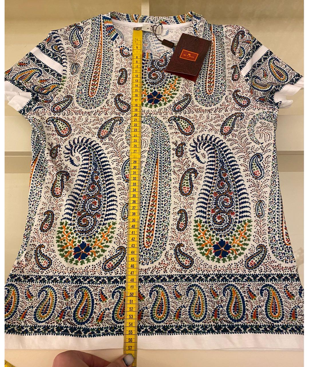 ETRO Мульти хлопковая футболка, фото 8