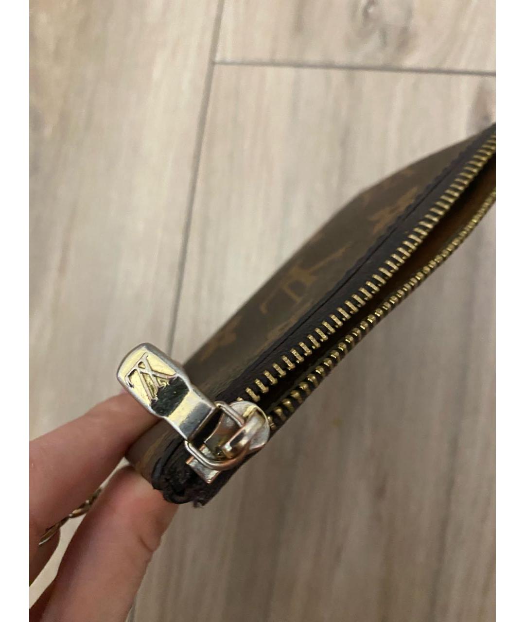 LOUIS VUITTON Коричневая ключница, фото 2