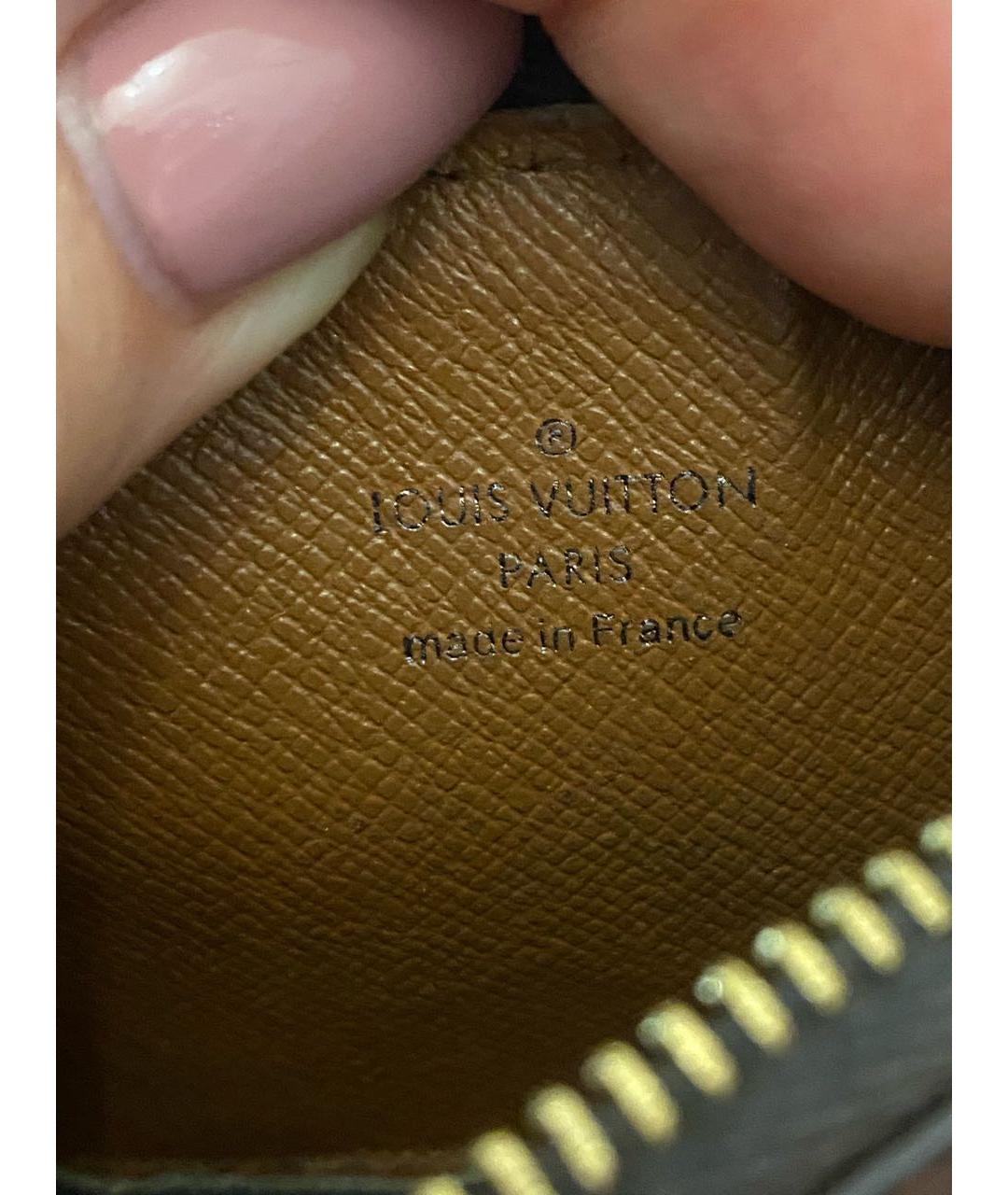 LOUIS VUITTON Коричневая ключница, фото 5