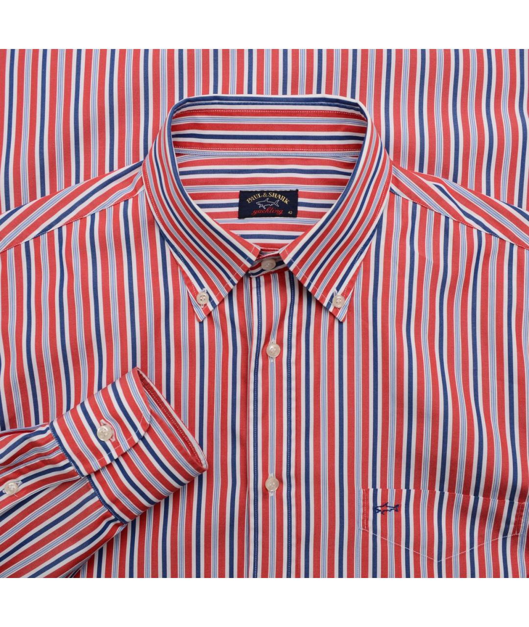PAUL & SHARK Мульти хлопковая кэжуал рубашка, фото 3