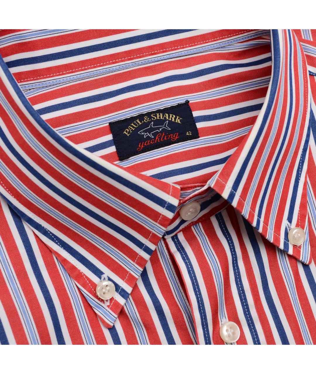 PAUL & SHARK Мульти хлопковая кэжуал рубашка, фото 5