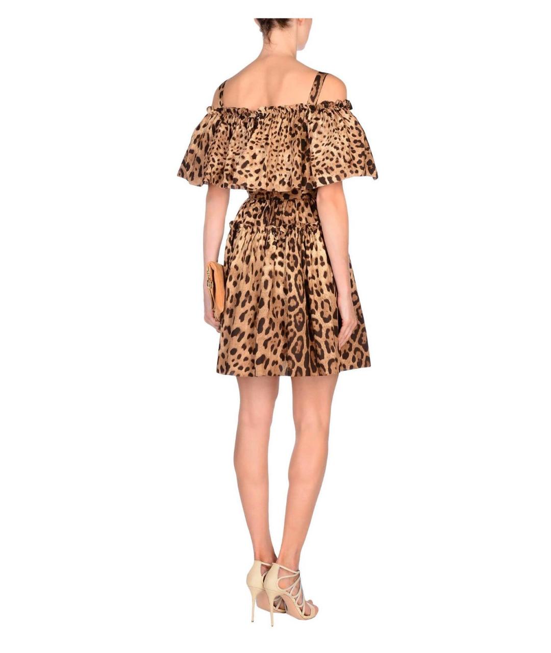 DOLCE&GABBANA Мульти хлопковый сарафан, фото 5