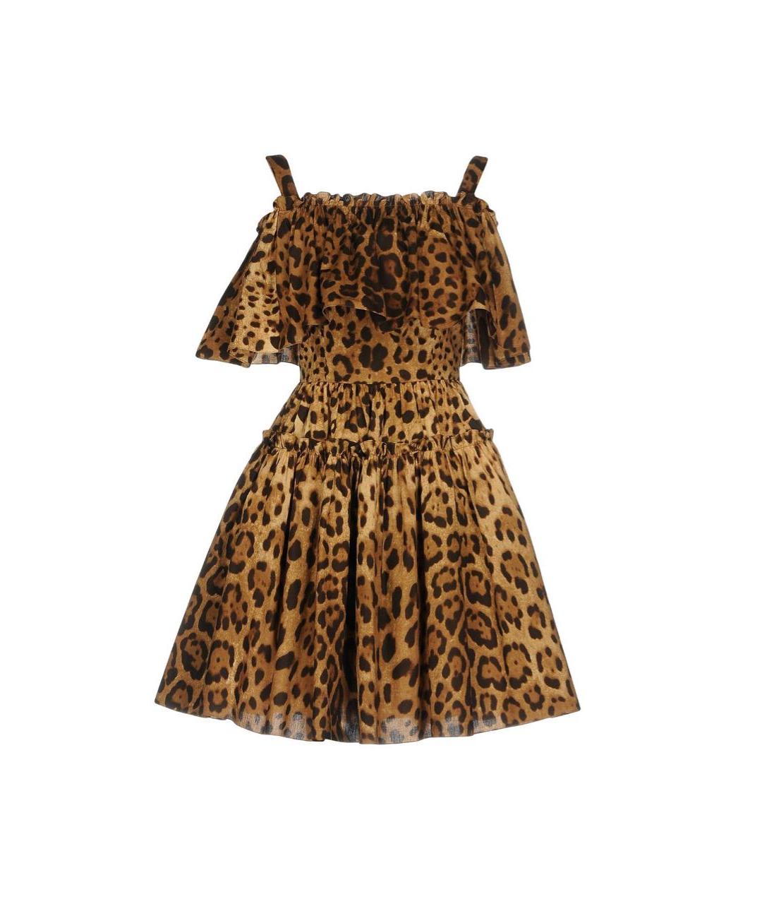 DOLCE&GABBANA Мульти хлопковый сарафан, фото 6