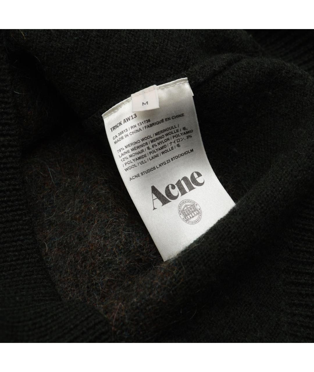 ACNE STUDIOS Хаки шерстяной джемпер / свитер, фото 5