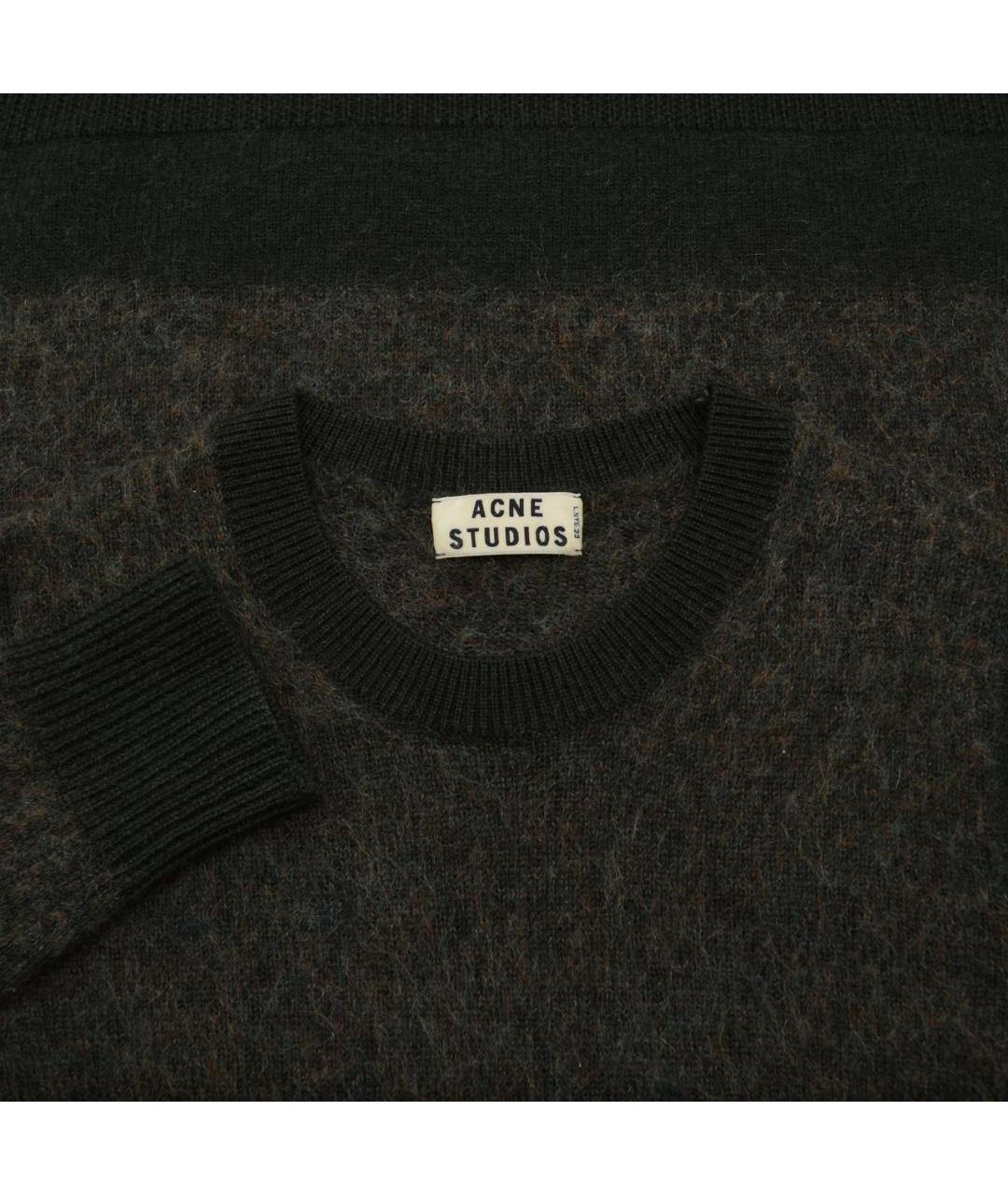 ACNE STUDIOS Хаки шерстяной джемпер / свитер, фото 3