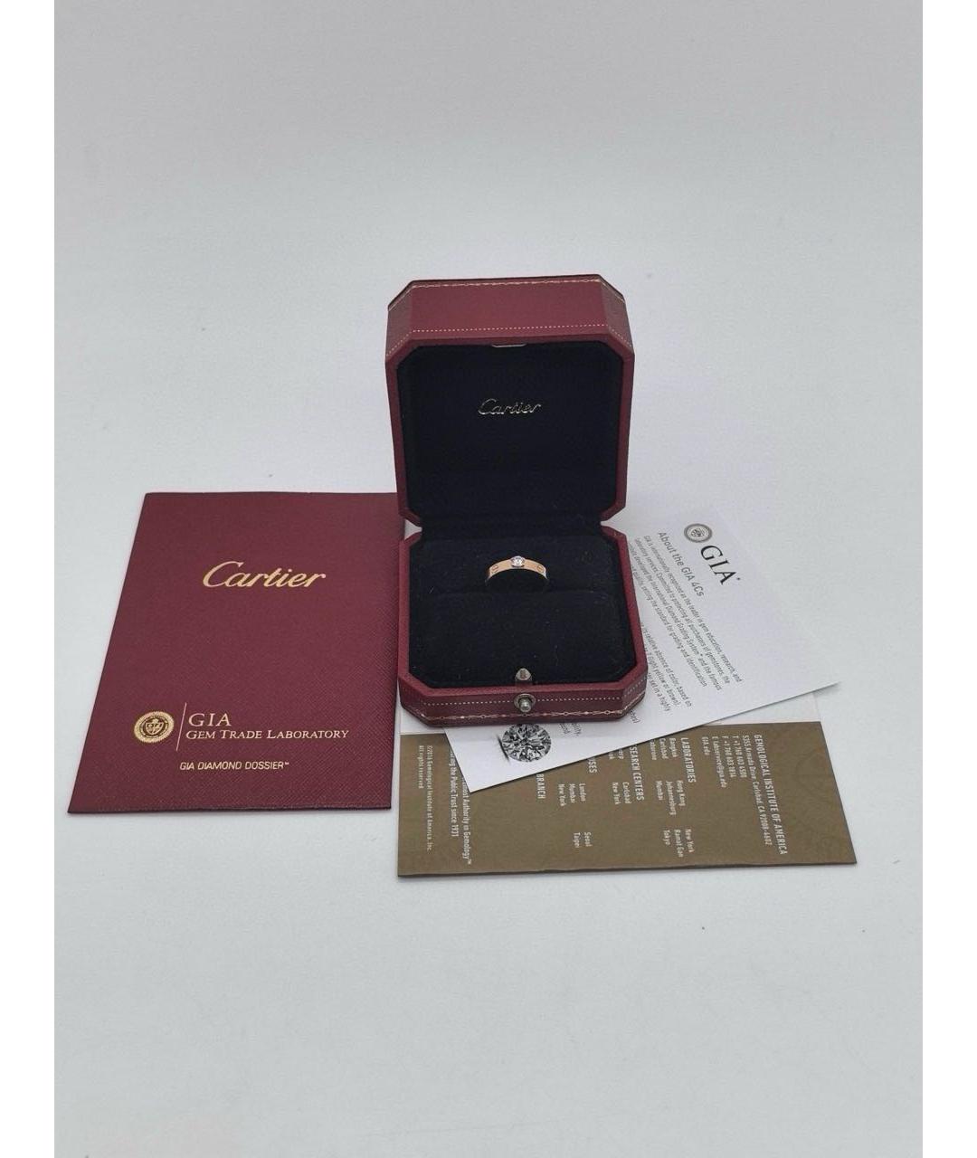 CARTIER Золотое кольцо из розового золота, фото 3