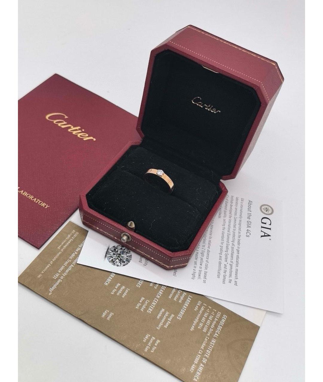 CARTIER Золотое кольцо из розового золота, фото 4