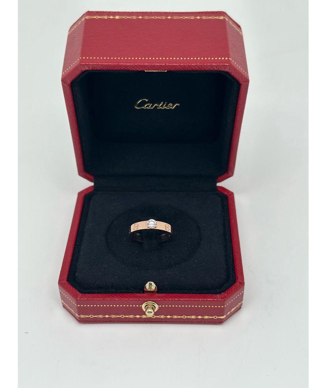 CARTIER Золотое кольцо из розового золота, фото 2