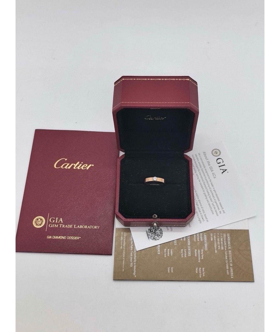 CARTIER Золотое кольцо из розового золота, фото 6