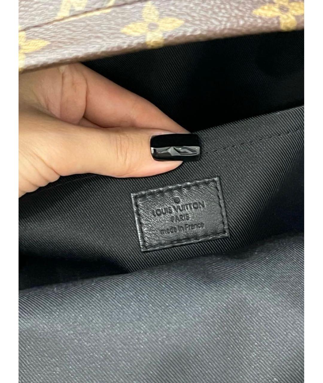 LOUIS VUITTON Коричневый рюкзак, фото 4