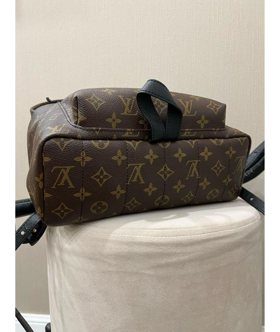 LOUIS VUITTON Коричневый рюкзак, фото 6
