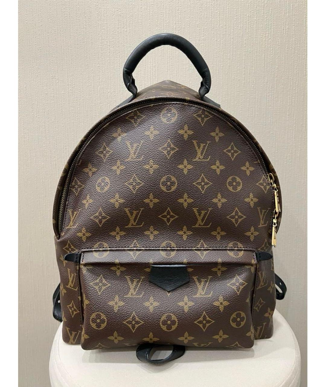 LOUIS VUITTON Коричневый рюкзак, фото 8