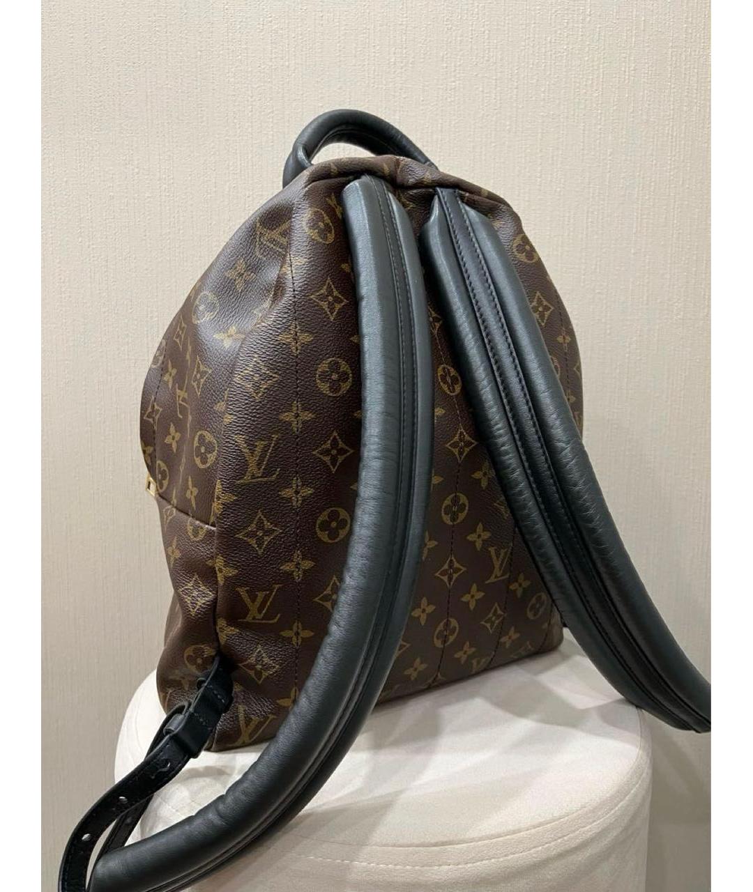 LOUIS VUITTON Коричневый рюкзак, фото 3