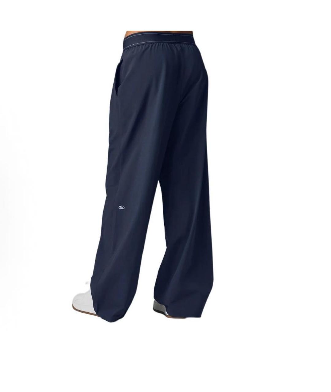 ALO YOGA Темно-синие спортивные брюки и шорты, фото 3