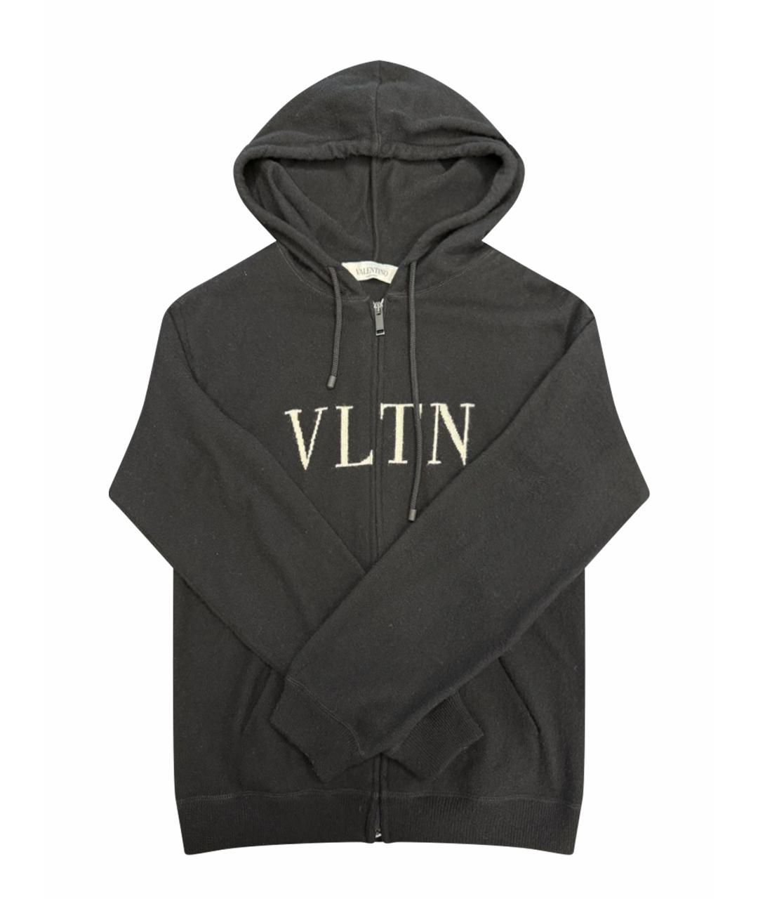 VALENTINO Черный кашемировый джемпер / свитер, фото 1