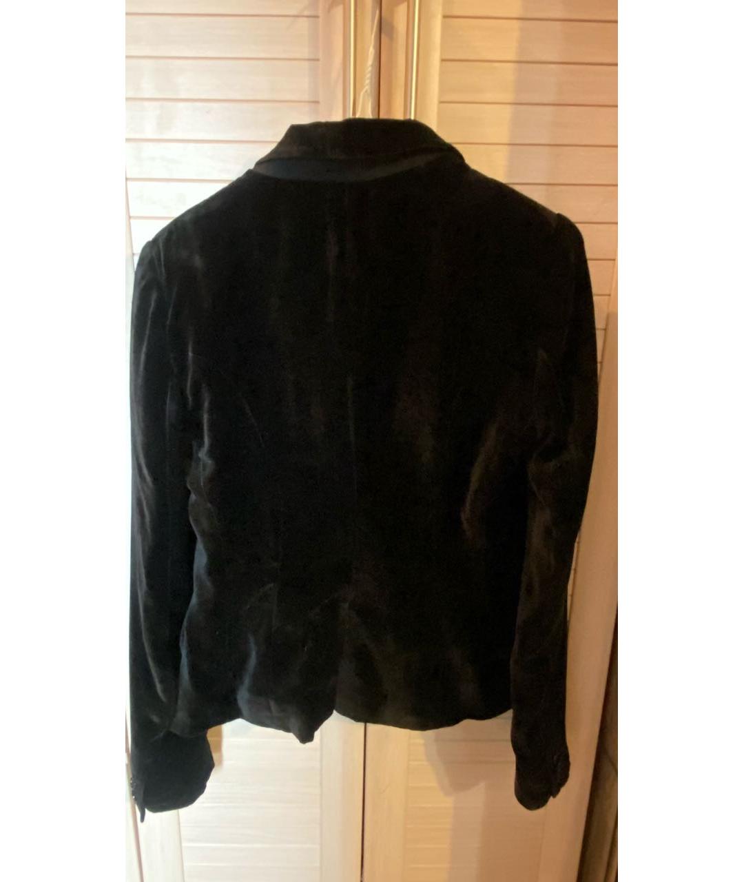 ETRO Черный бархатный жакет/пиджак, фото 2