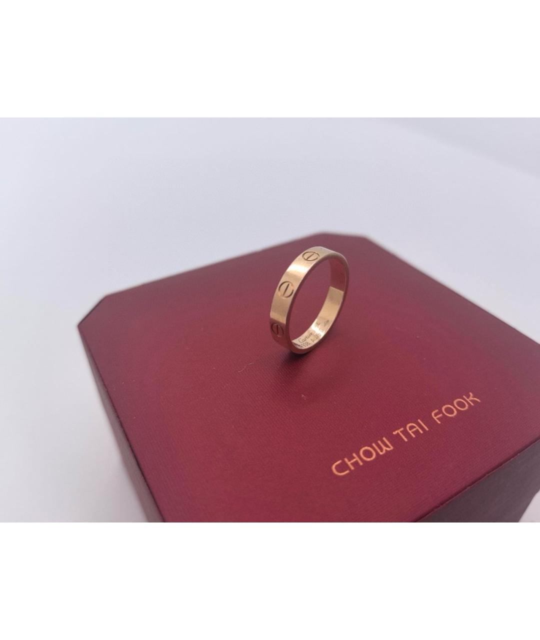 CARTIER Золотое кольцо из розового золота, фото 2