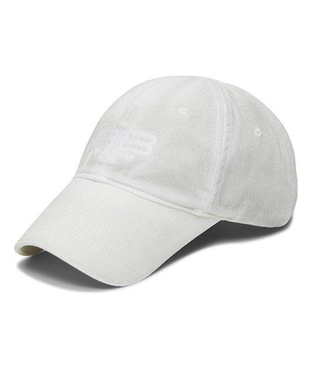 BALENCIAGA Бежевая хлопковая кепка, фото 9